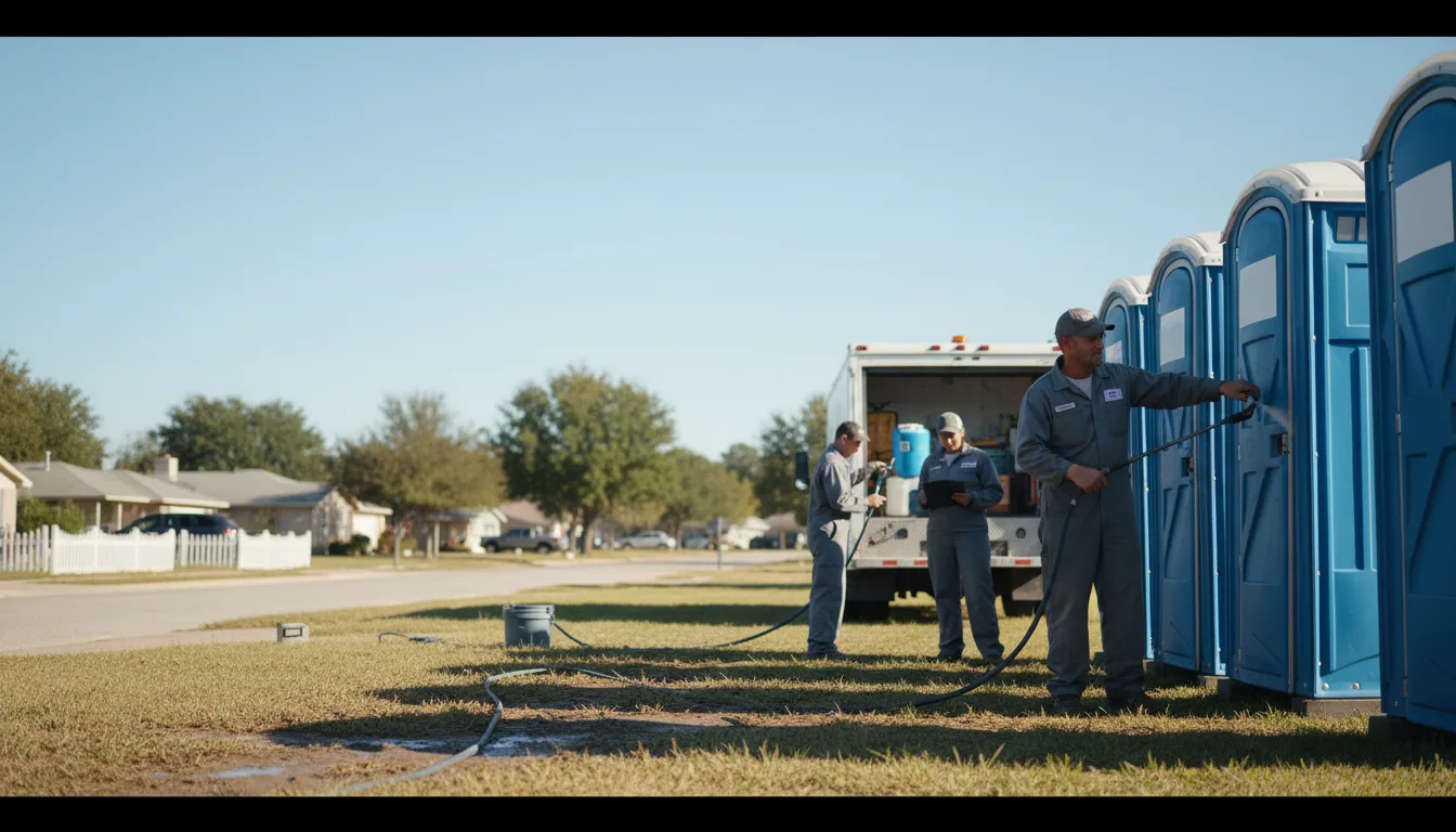 Long-Term Portable Toilet Rental in Franklin, AL near me